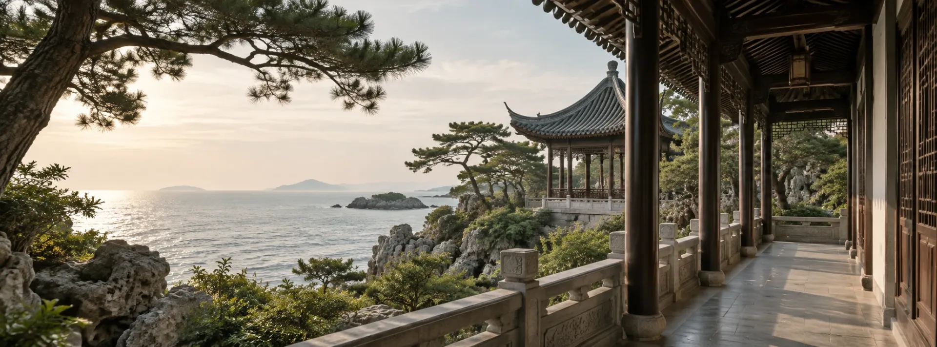 秦皇岛某部委园林亭廊项目签约 · 古建园林