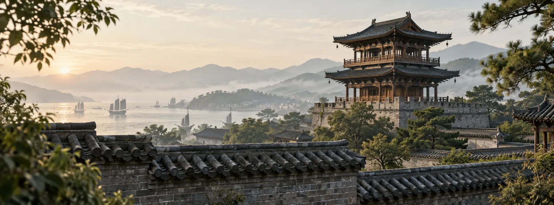 横滨中国式望楼 · 古建园林