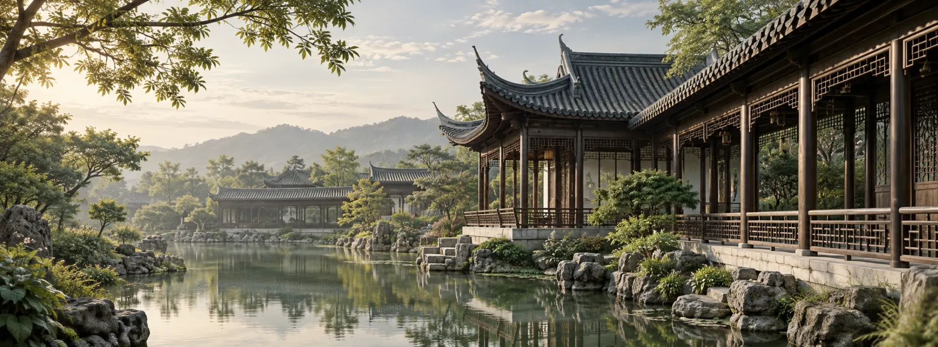 业务范围 · 古建园林