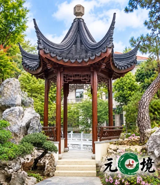 古典圆亭 · 古建园林
